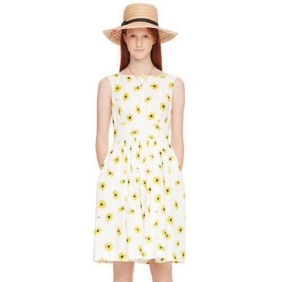 Kate Spade Daisy Dot Lyric Dress Down The Rabbit Hole - Picture 4 of 16